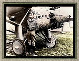 Charles A. Lindberg-Aviator signed letter
