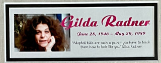 Gilda Radner-Saturday Night Live signed photo