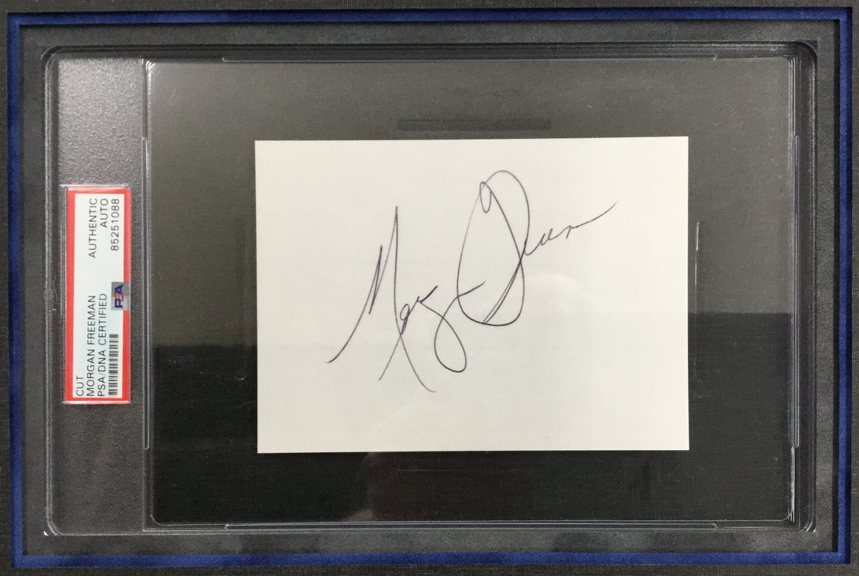 Morgan Freeman/ Tim Robbins signed photo