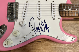 Roger Waters Pink Floyd signed custom Fender guitar